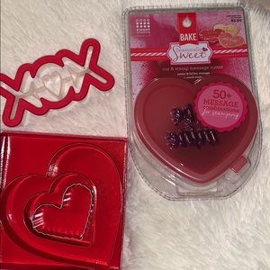 Cookie cutters for Valentine’s Day!